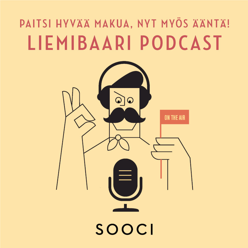 Paitsi hyvää makua, nyt myös ääntä! LIEMIBAARI PODCAST